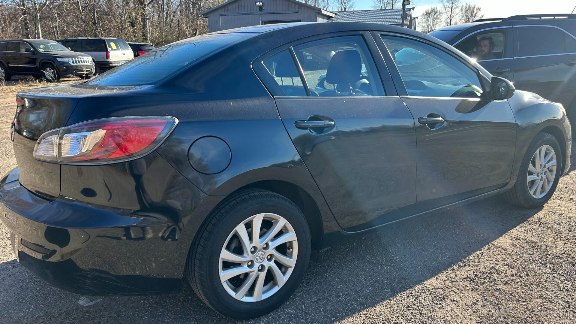 2012 Black /Black Mazda MAZDA3 (JM1BL1V70C1) , located at 17255 hwy 65 NE, Ham Lake, MN, 55304, 0.000000, 0.000000 - Photo#4